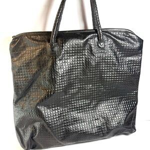 Barneys New York Jas M.B. Black Quilted Shopper